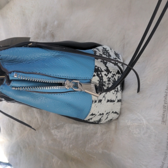 Aimee Black Leather Handbag NEW